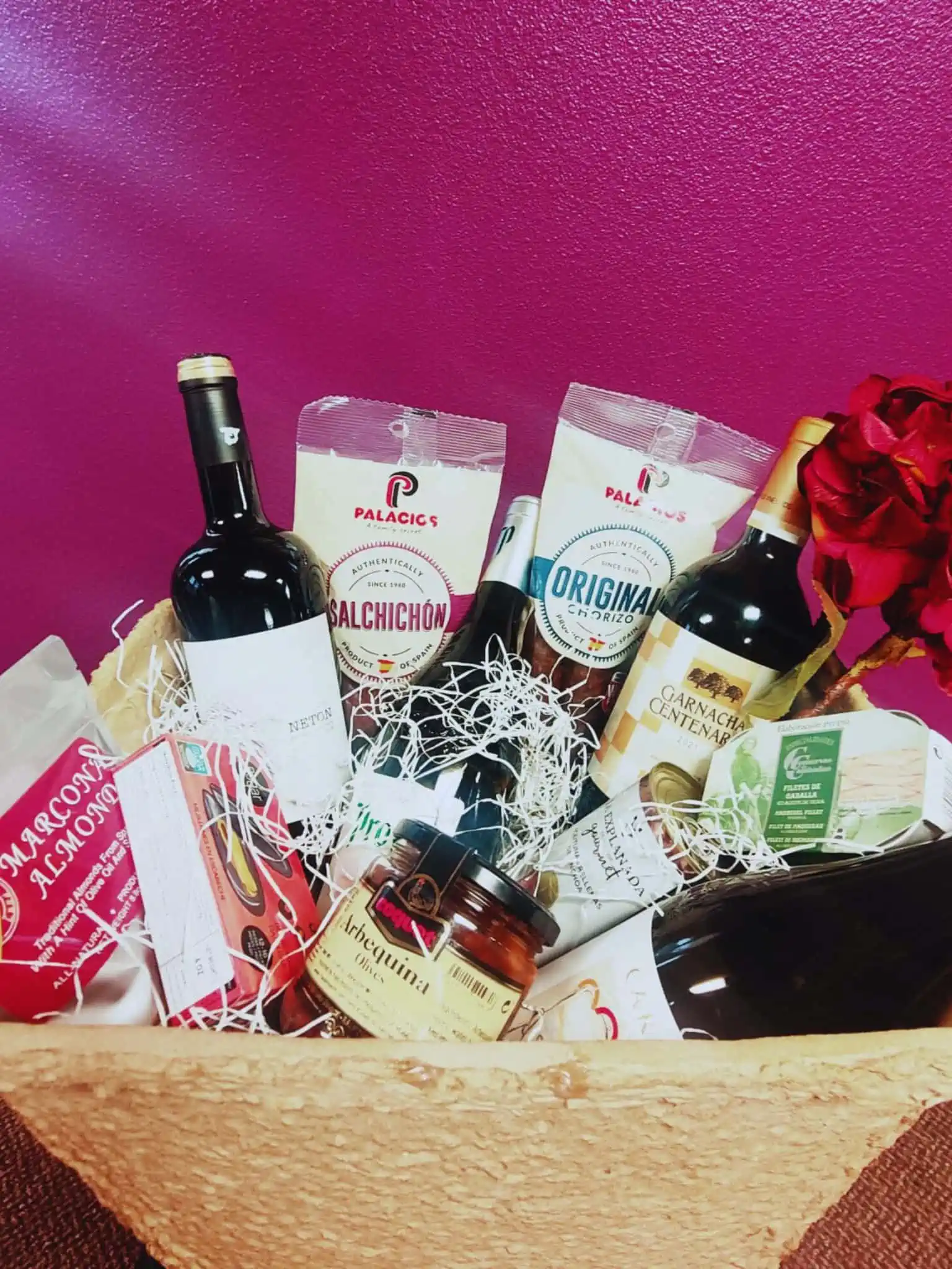 Artisan’s Choice Basket with handcrafted goods for a genuine experience