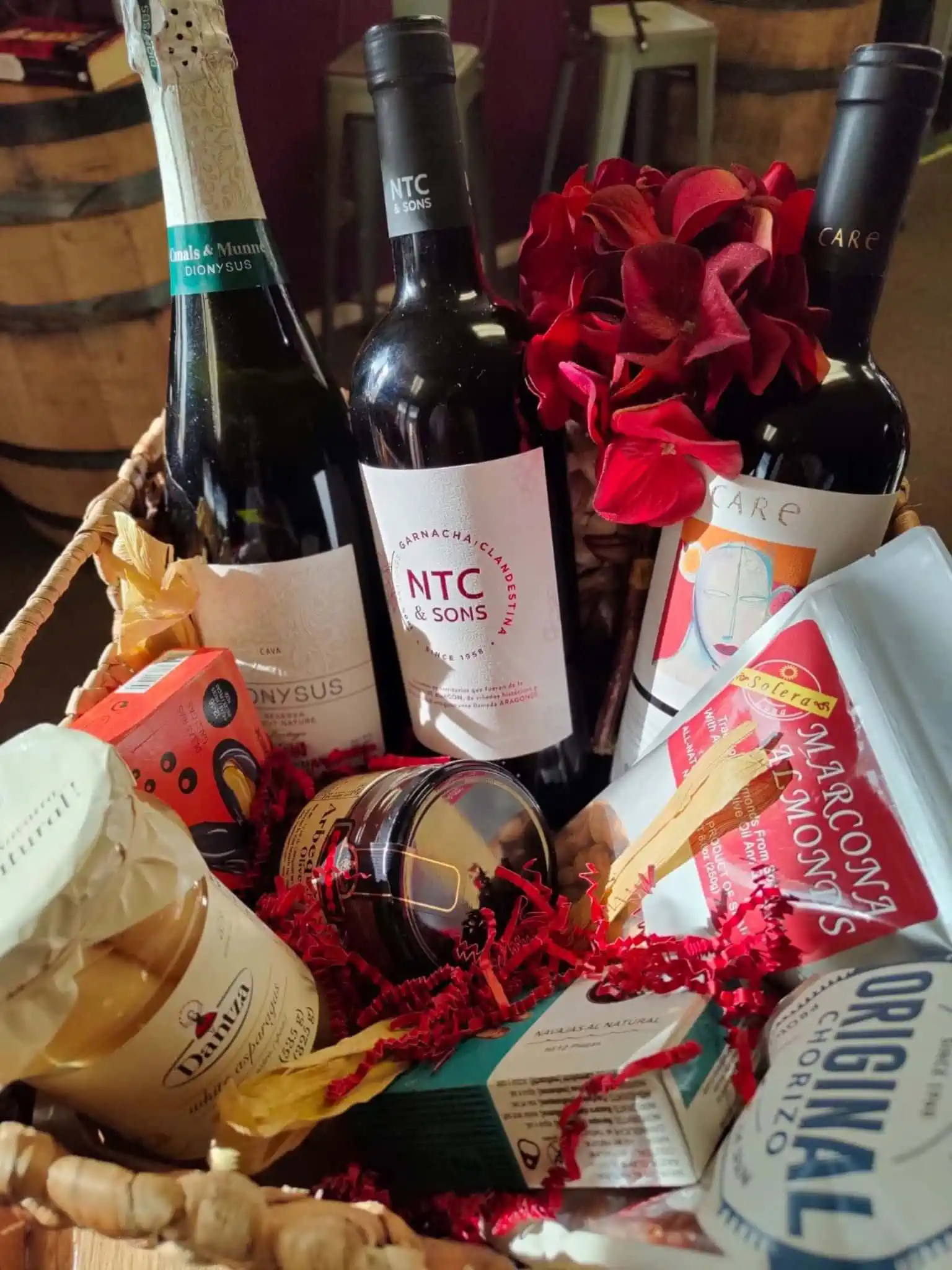 Elegant Delight Basket combining taste and quality in an elegant combination