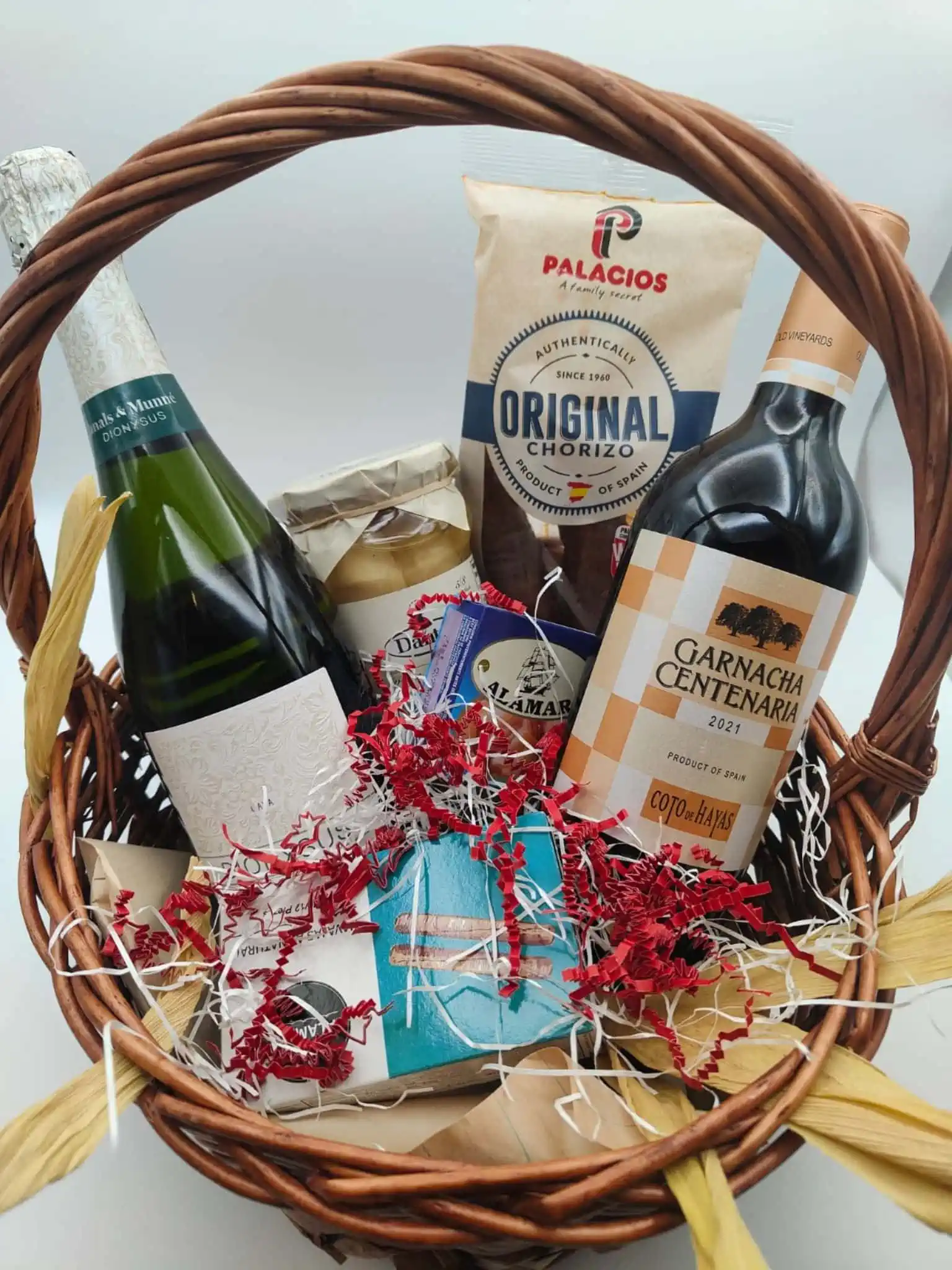 Exclusive Treat Basket with an exclusive line of gourmet products